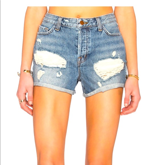 J Brand Gracie High Rise Jean Short 3 